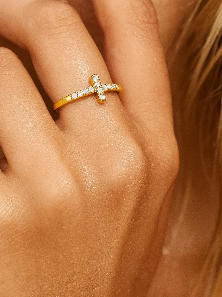 Brooks Sideways Cross Ring