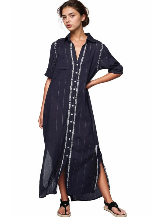 Boyfriend Maxi Dress