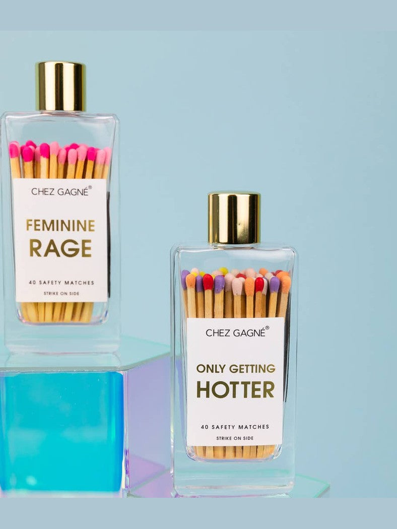 Only Getting Hotter - Safety Matches, Rainbow, Birthday Gift