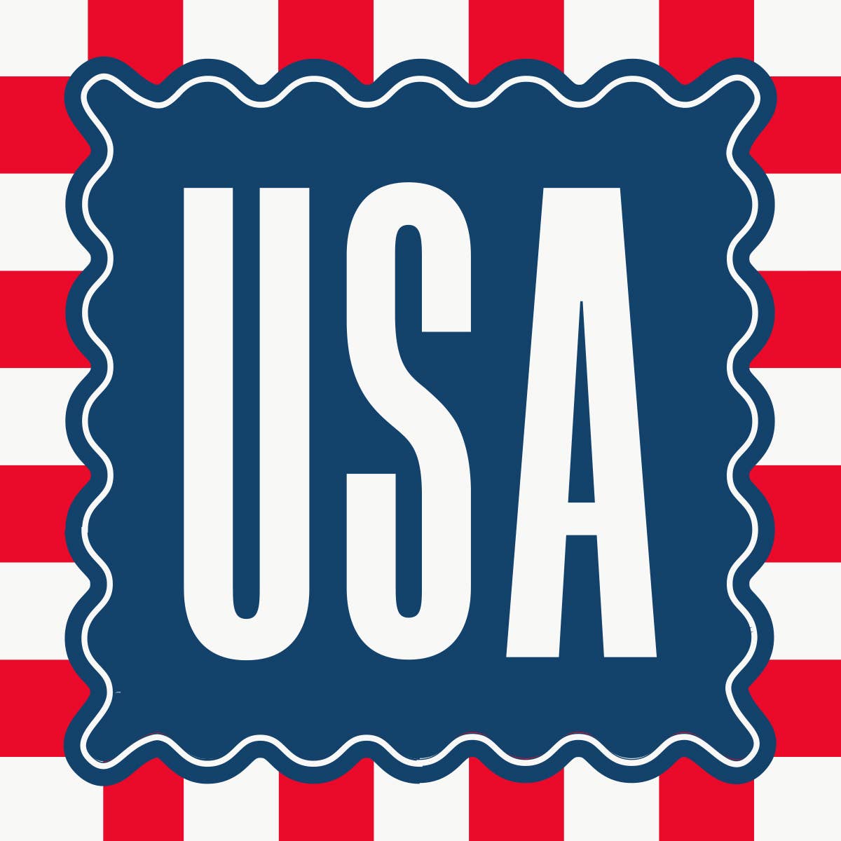 Funny 4th of July Cocktail Napkins | USA