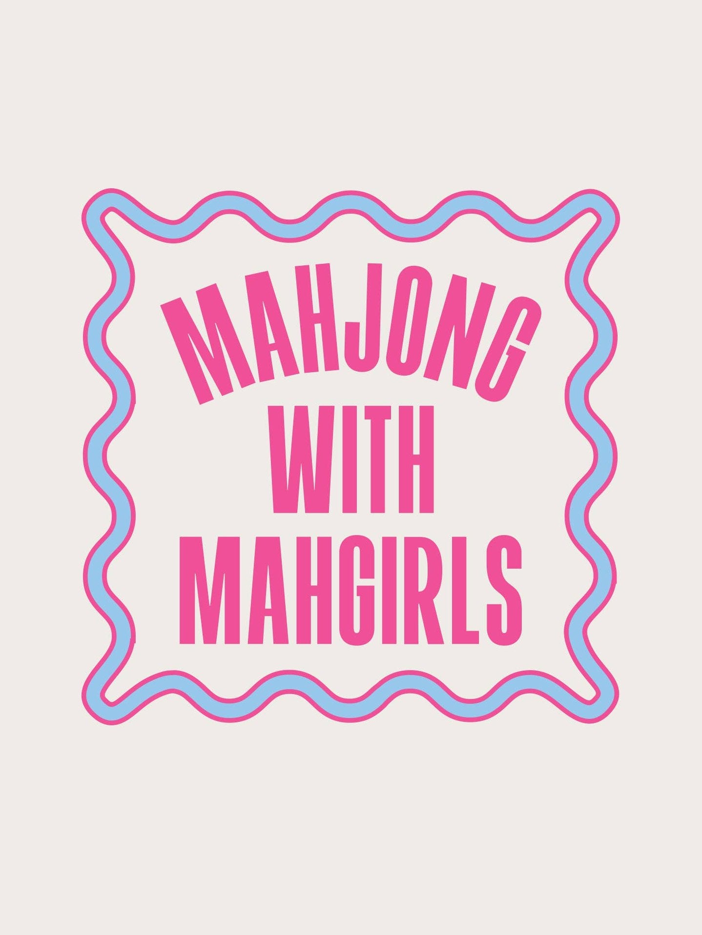 Mahjong Cocktail Funny Napkin | Mahgirls