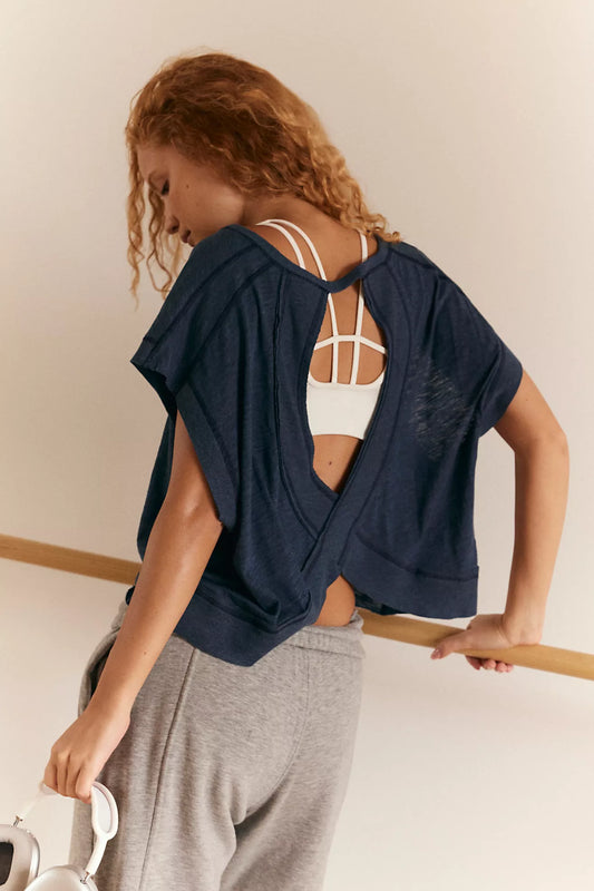 My Time Tee Midnight Navy