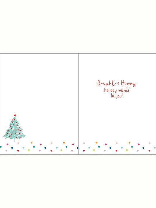Christmas Card - Festive Trees