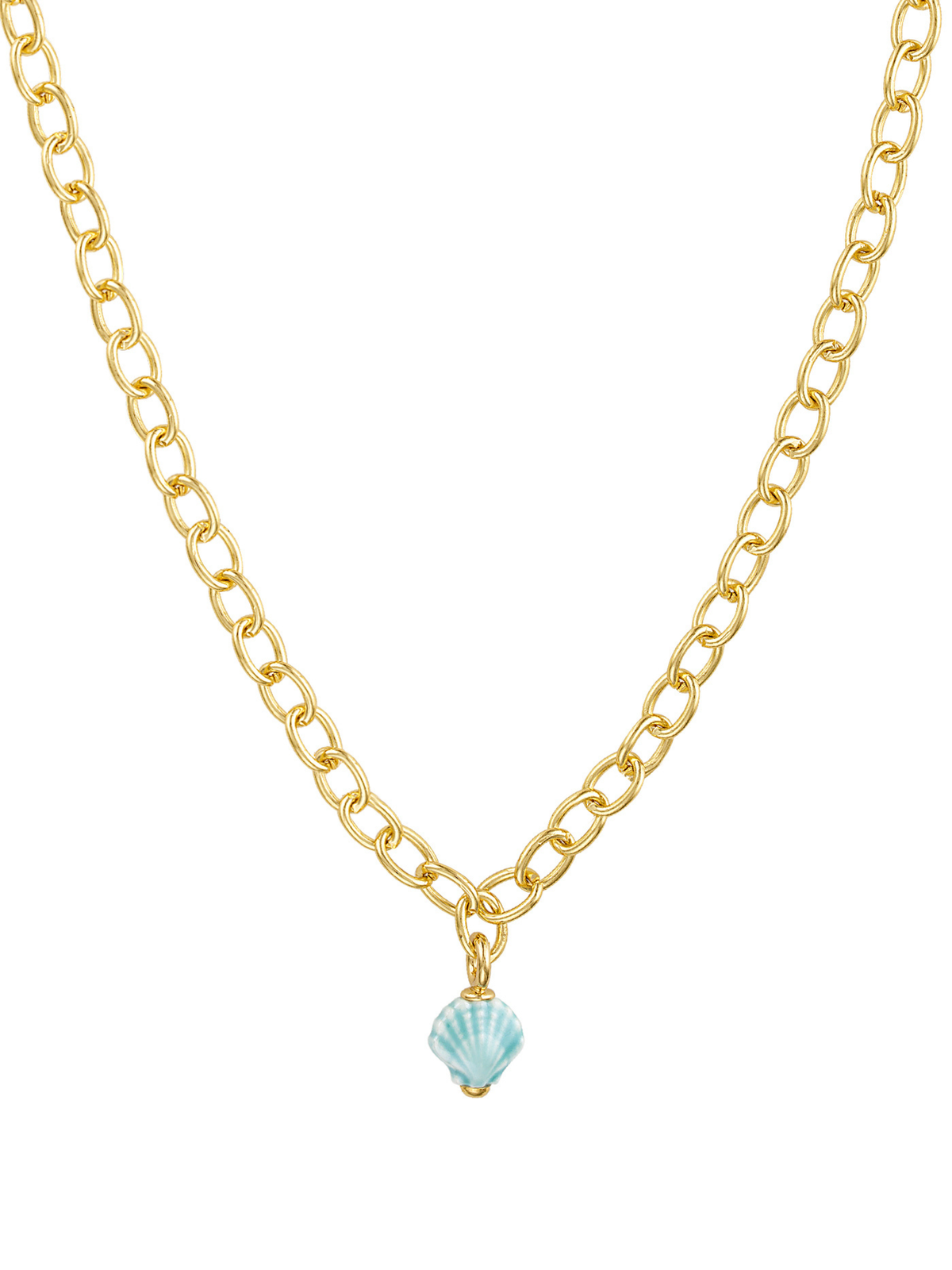 Arista Shell Pendant Necklace