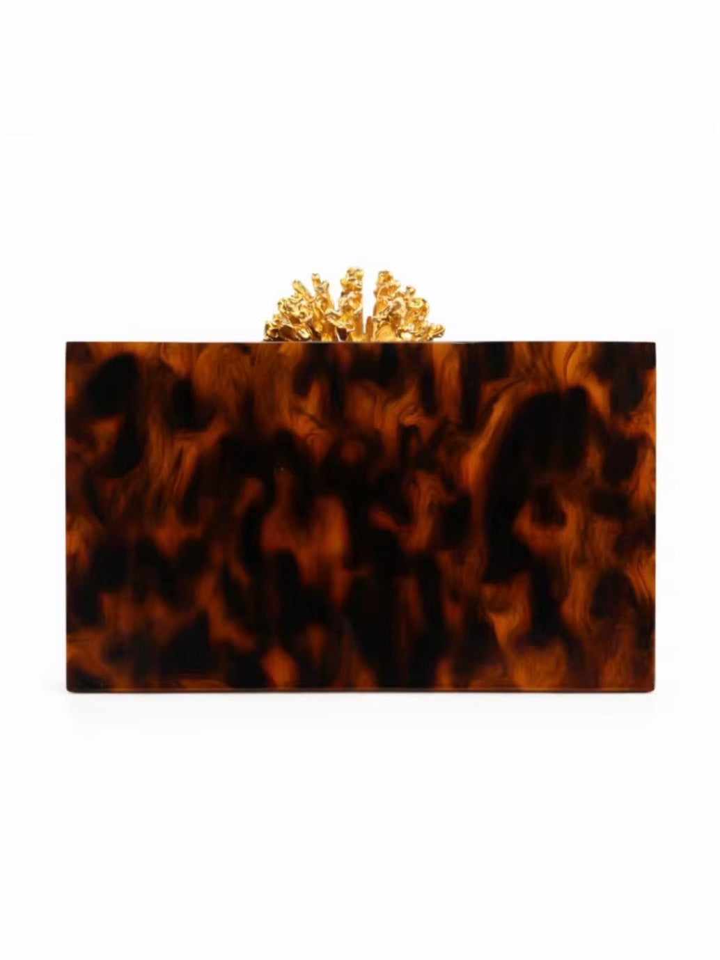 Tortoise Coral Clutch