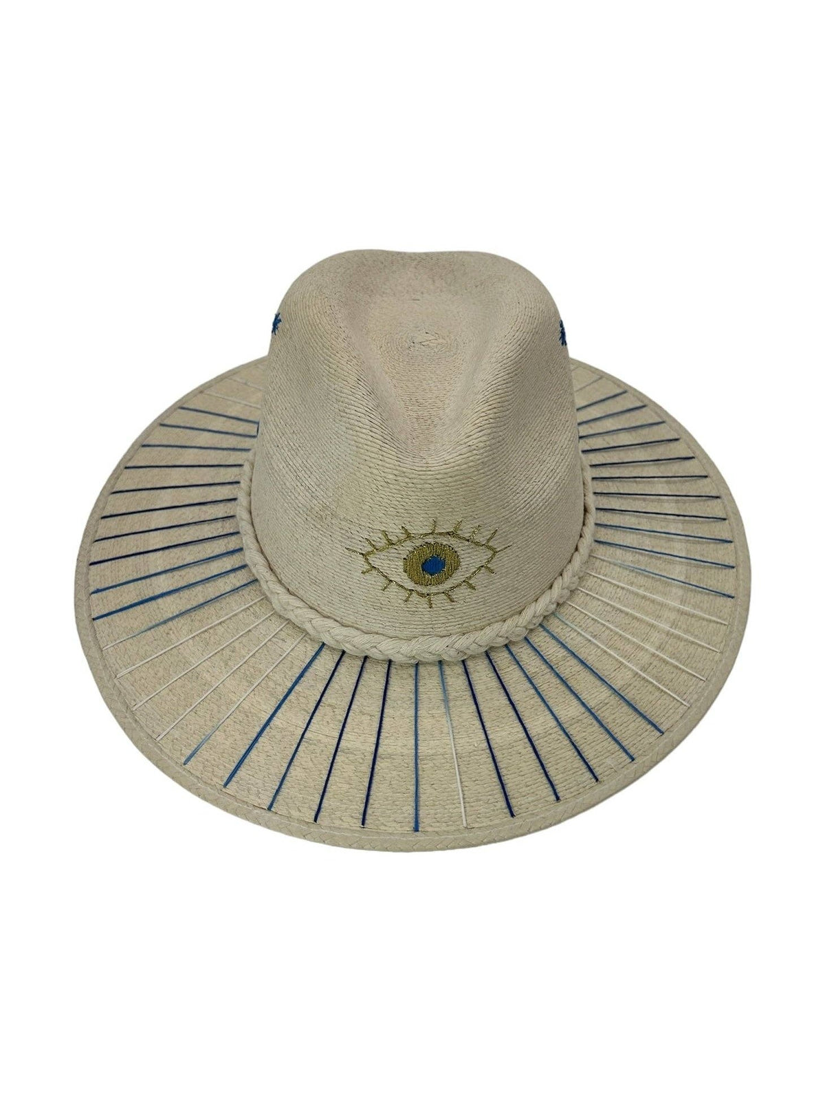 Evil Eye Fine Palm Hat