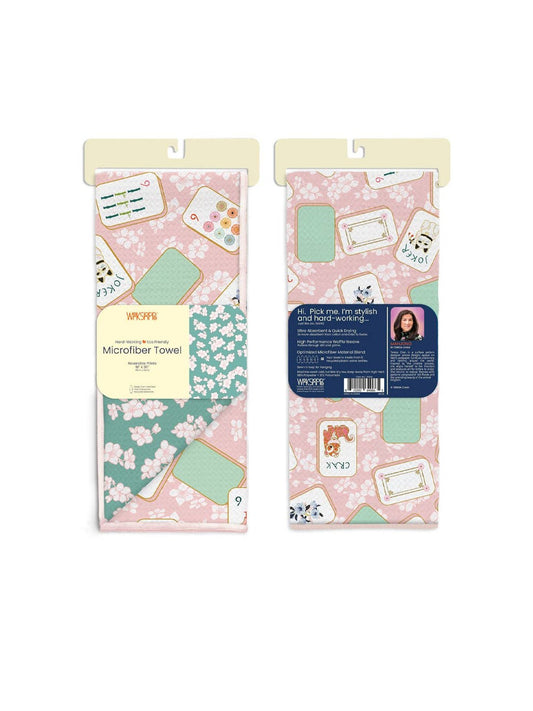 Mahjong Microfiber Kitchen Towel