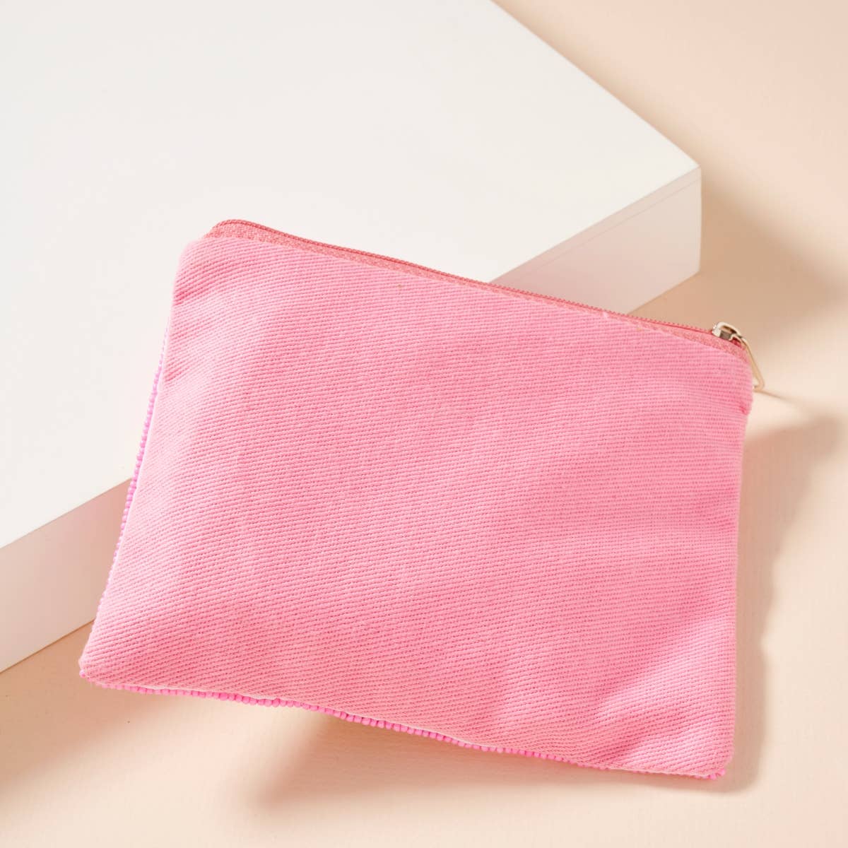 "Day Dinking" Beaded Coin Pouch