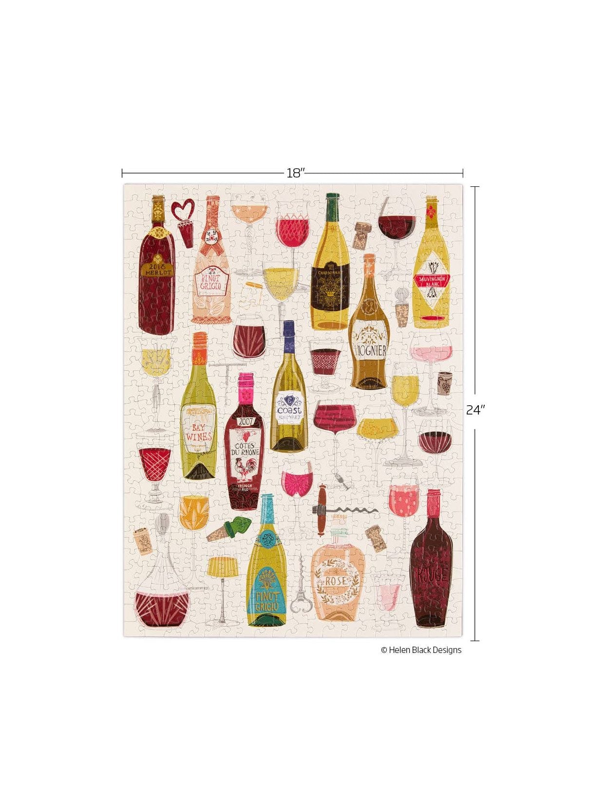 Wine Tasting 500 Piece Puzzle