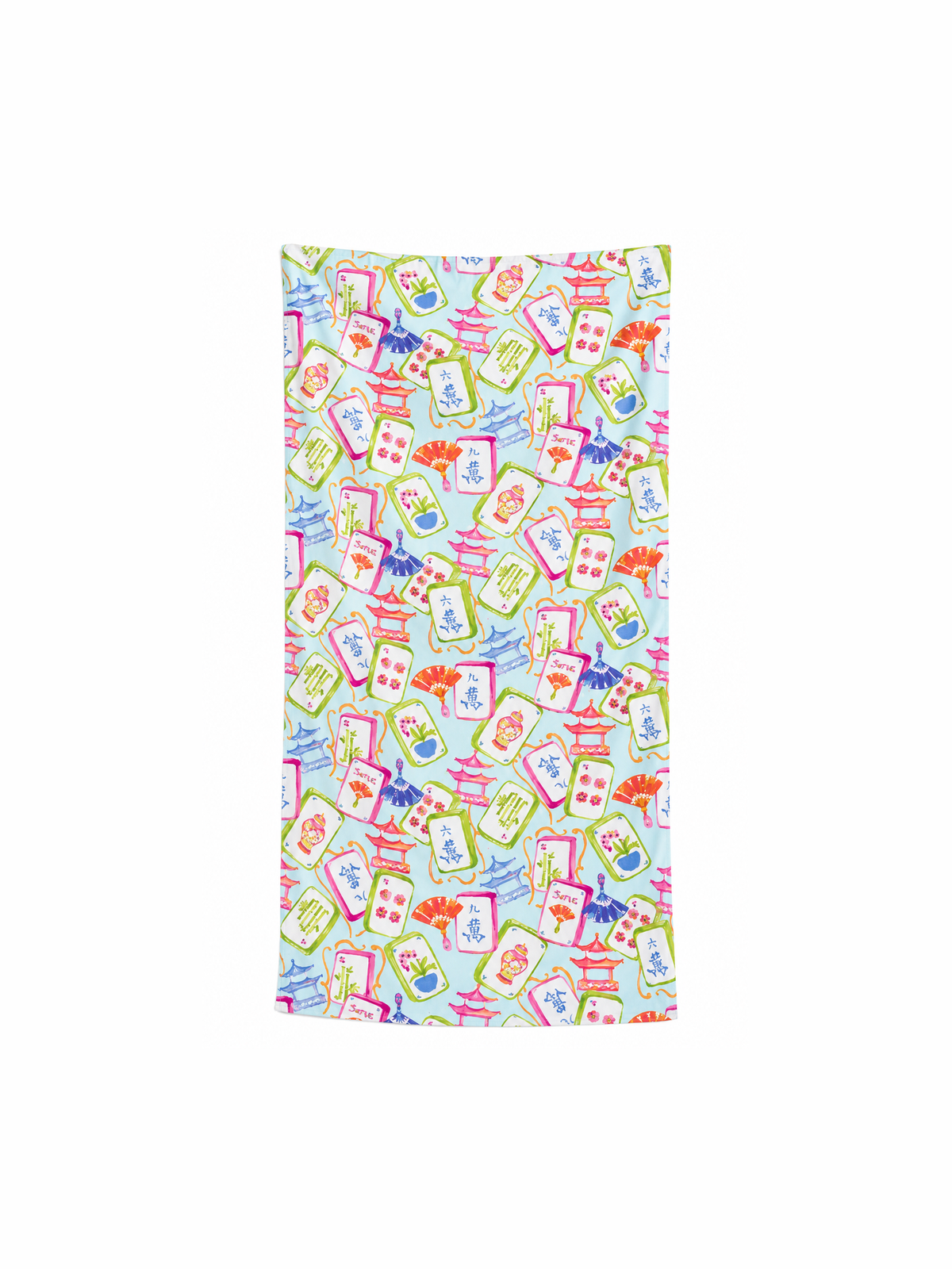 Mahjong Giant Beach Towel 40x70