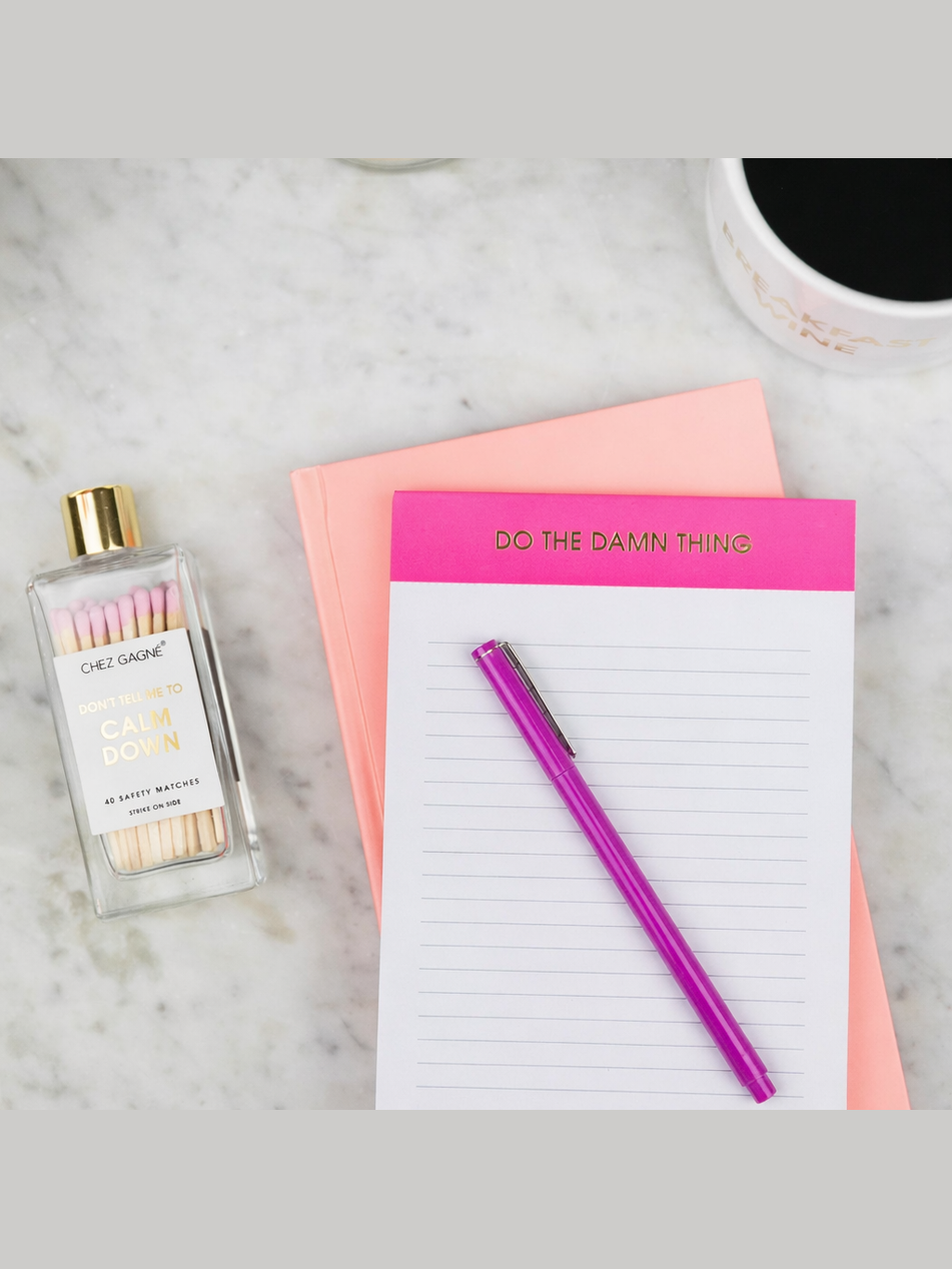 Don't Tell Me To Calm Down - Matches, Light Pink, Funny Gift