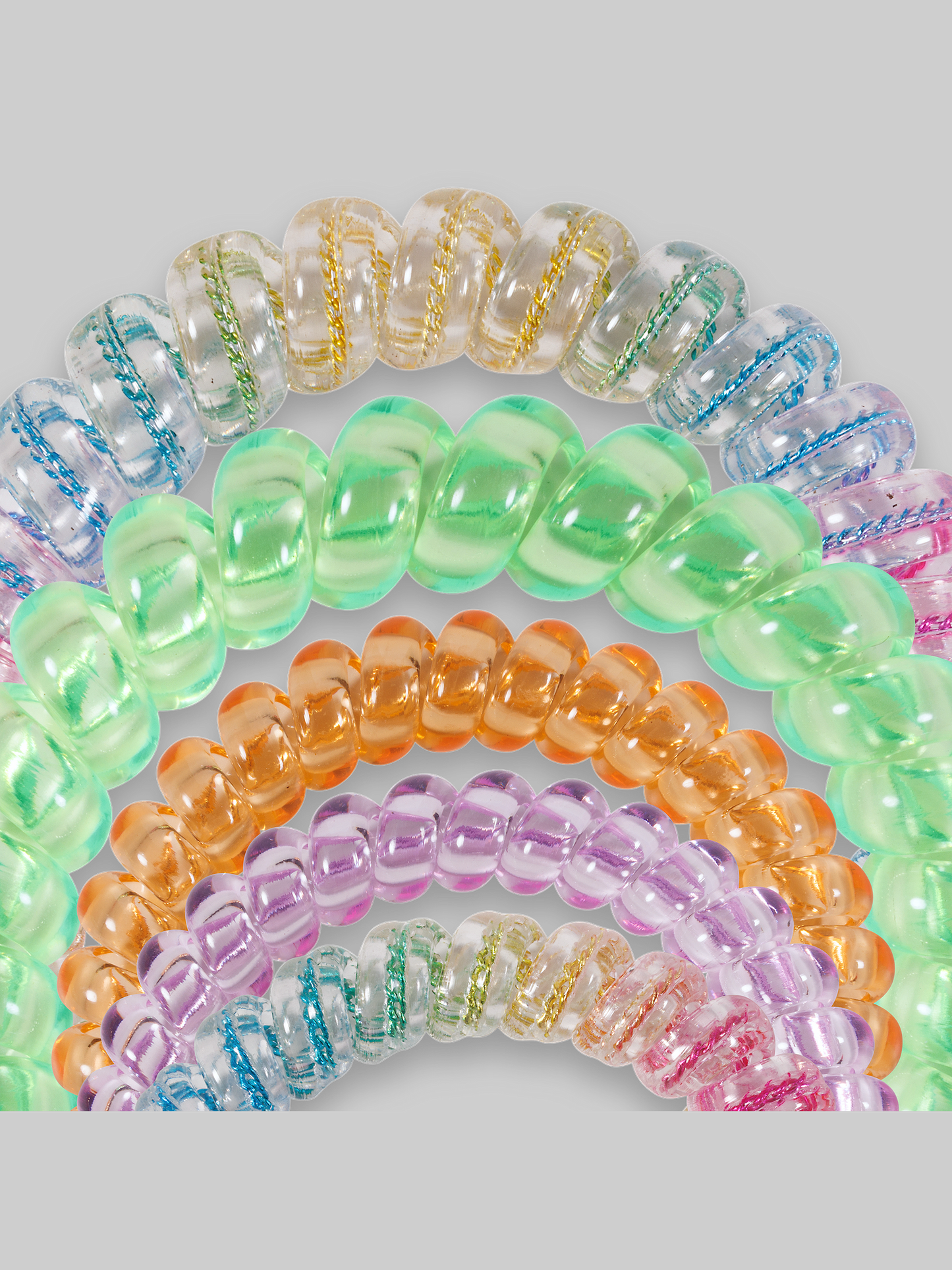 Spiral Hair Coil | Mix Pack | Technicolor Dreams