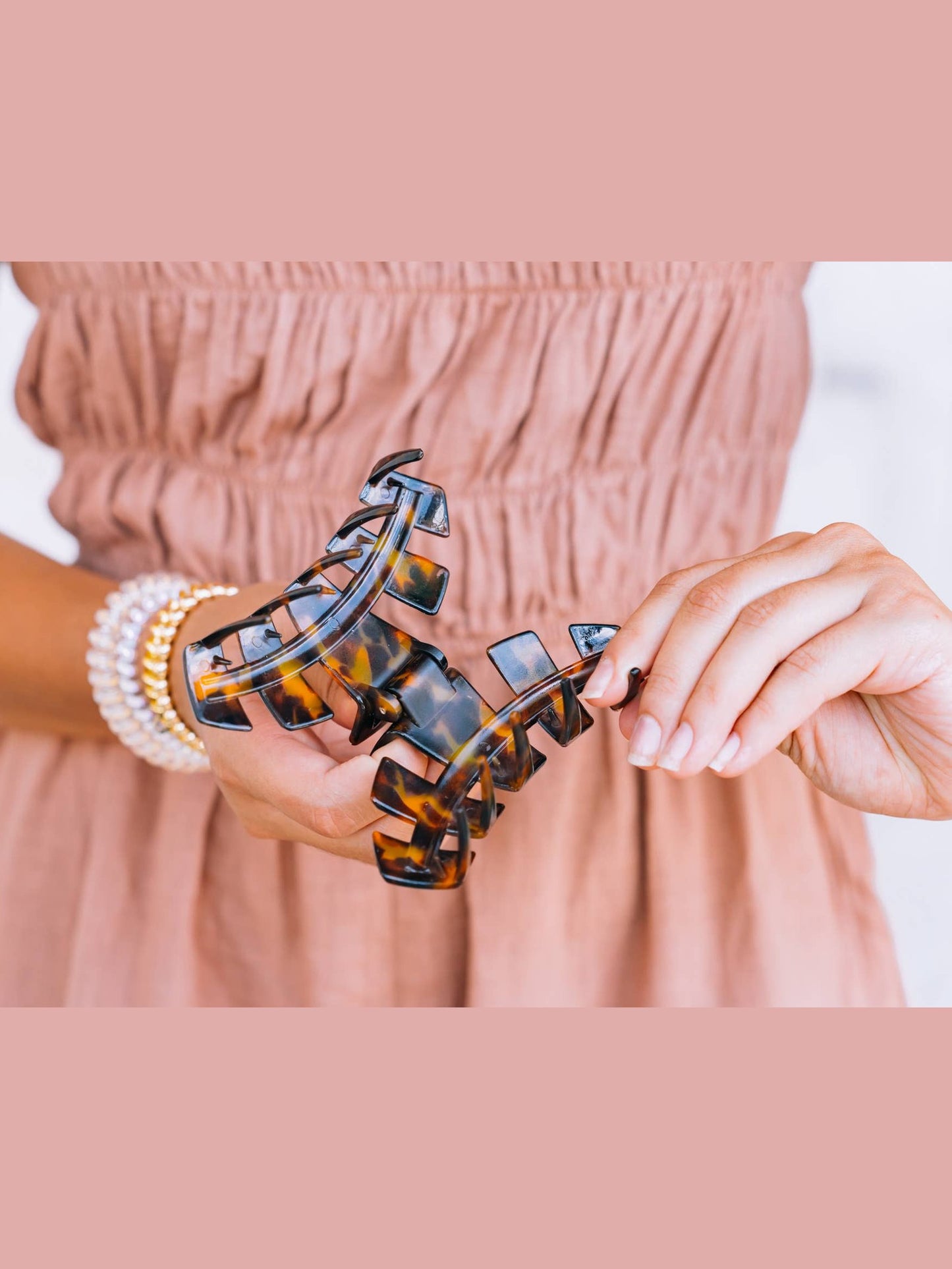 Classic Hair Clip | Large | Tortoise