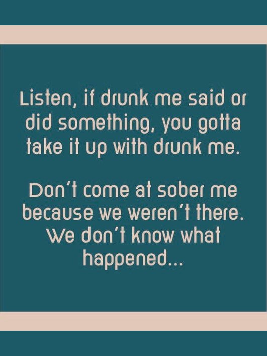 COASTER: Drunk Me