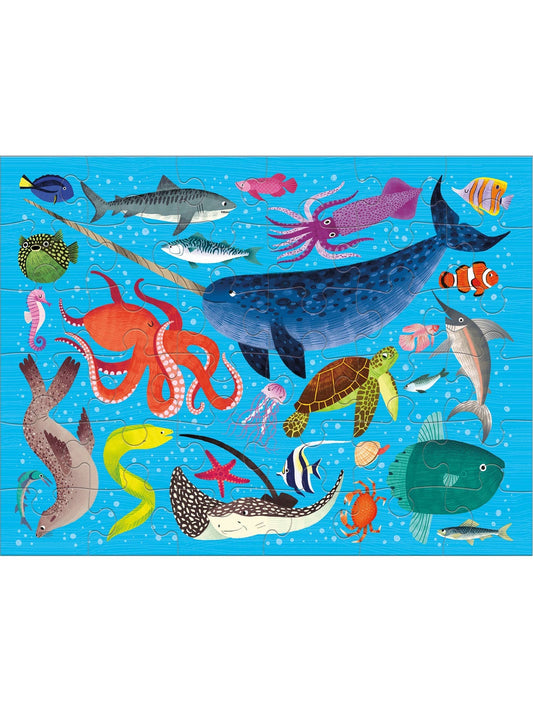 Ocean Life Puzzle To Go