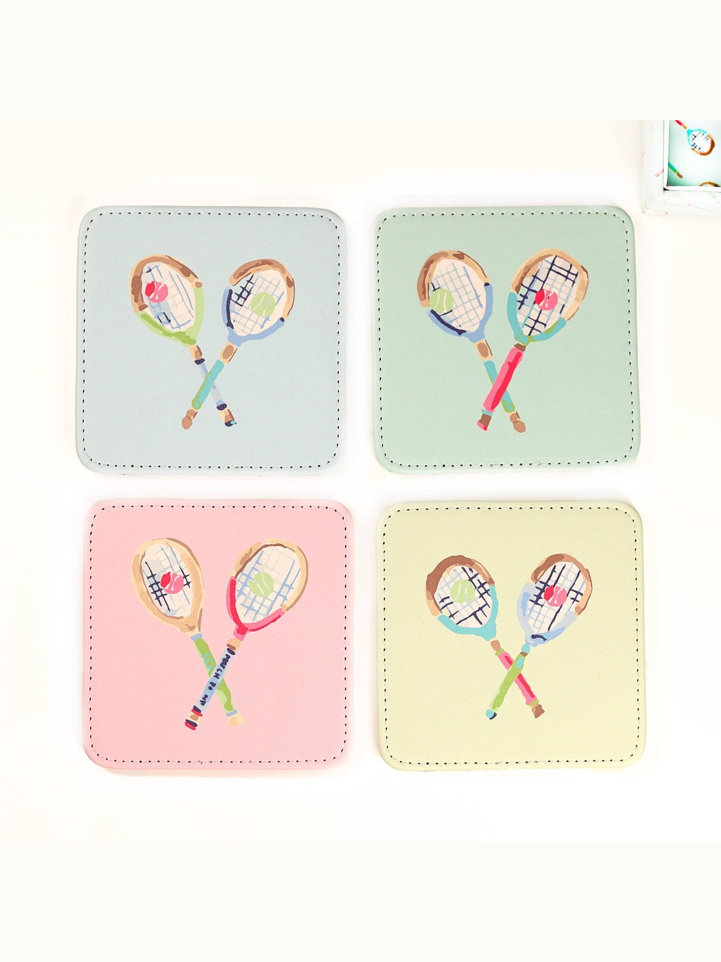 Serve It Up Coasters Set of 4