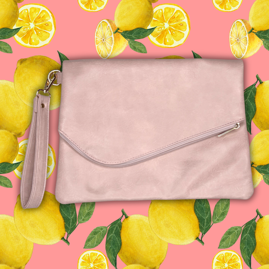 Beaufain Clutch- Pink
