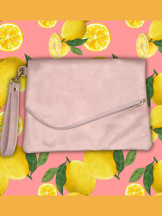 Beaufain Clutch- Pink