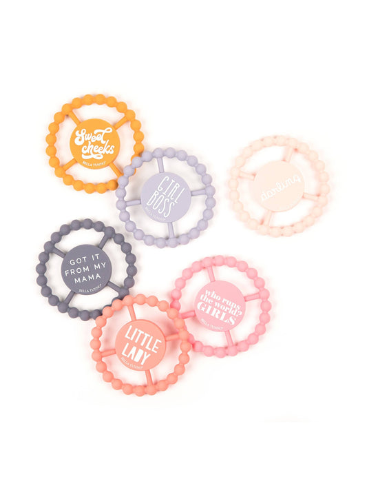 Who Runs the World Happy Teether
