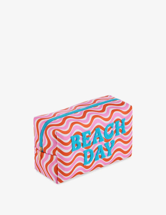 Beach Day Large Zip Pouch