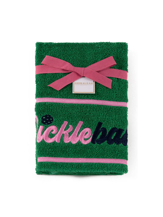 "PICKLEBALLER" TOWEL