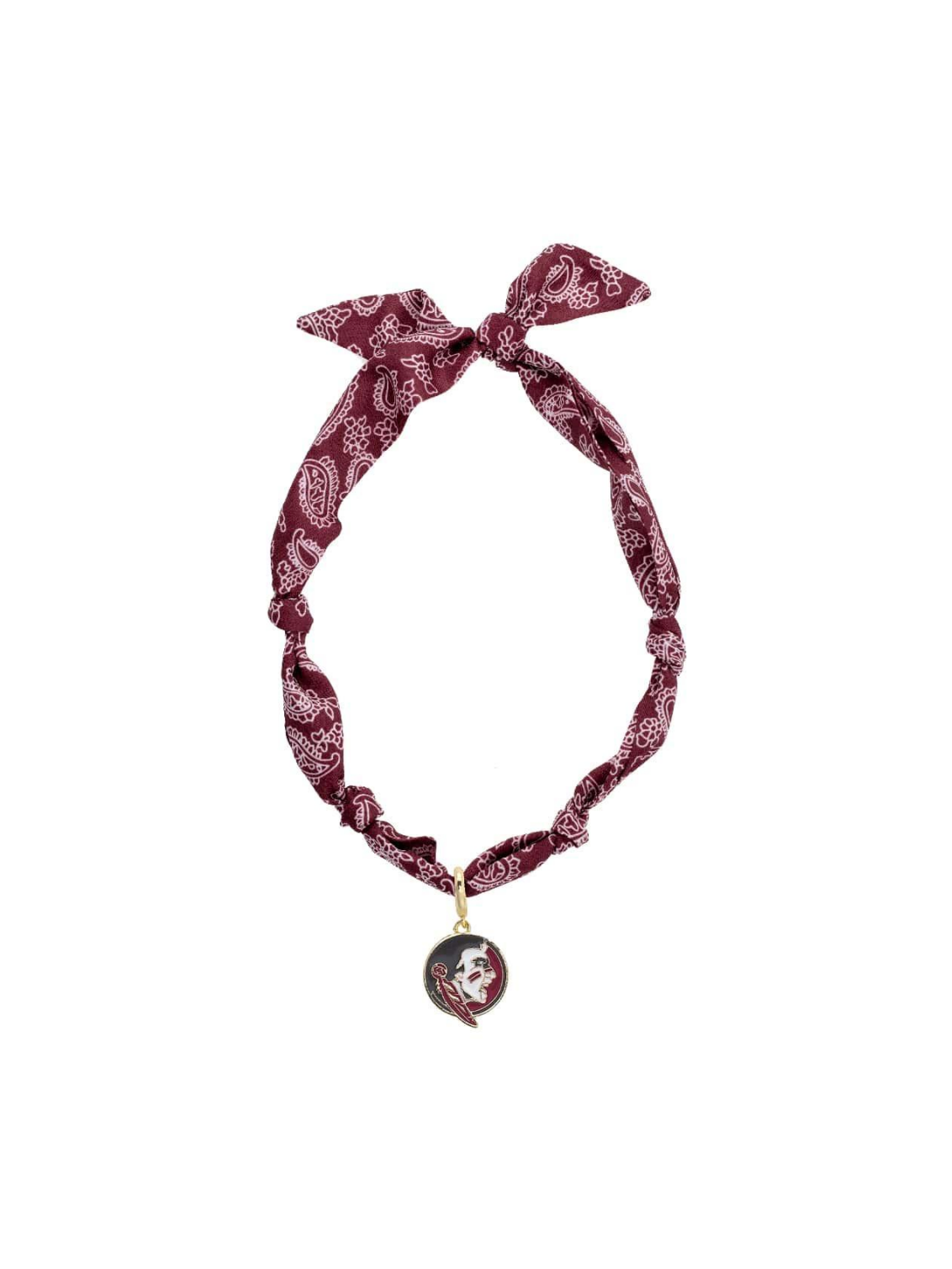 Florida State Seminoles Logo Bandana Scarf Necklace