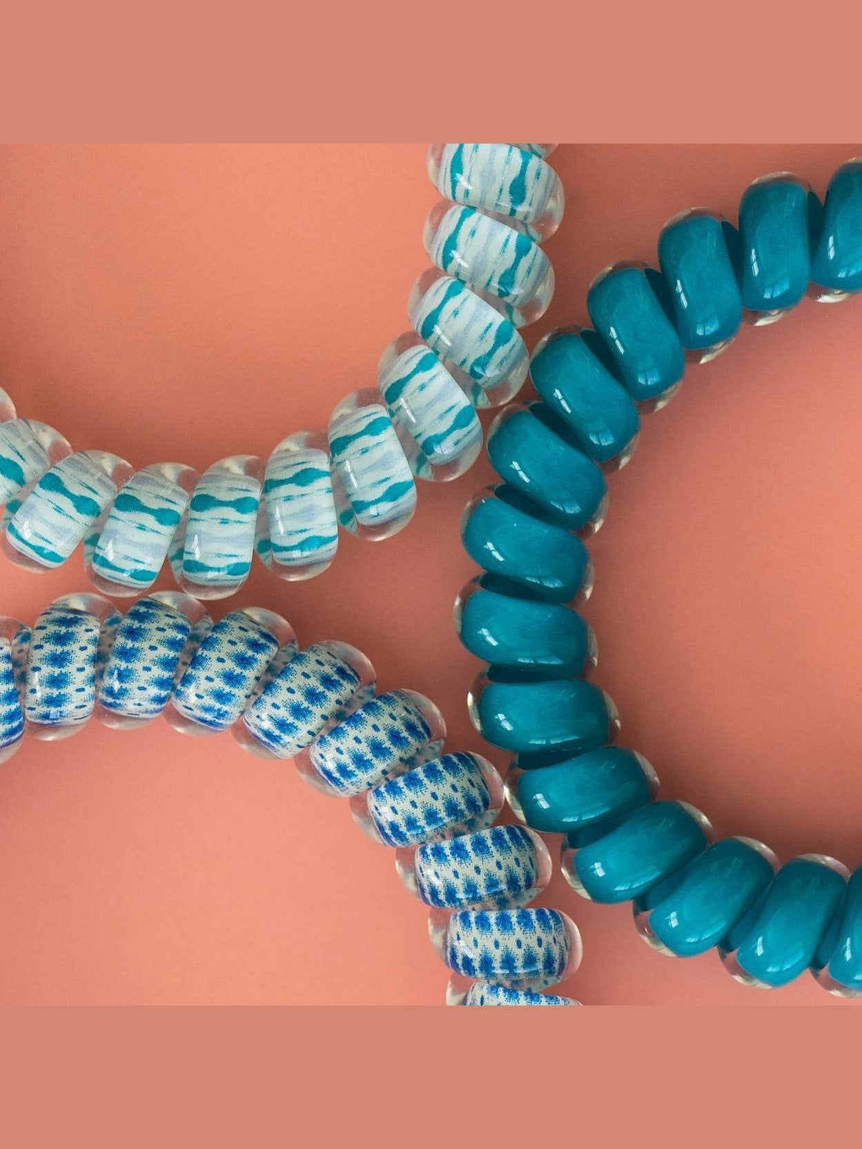 Spiral Hair Coils | Large | Soft Surf