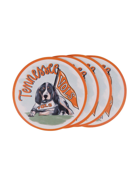 Tennessee Mascot Coaster Set/4