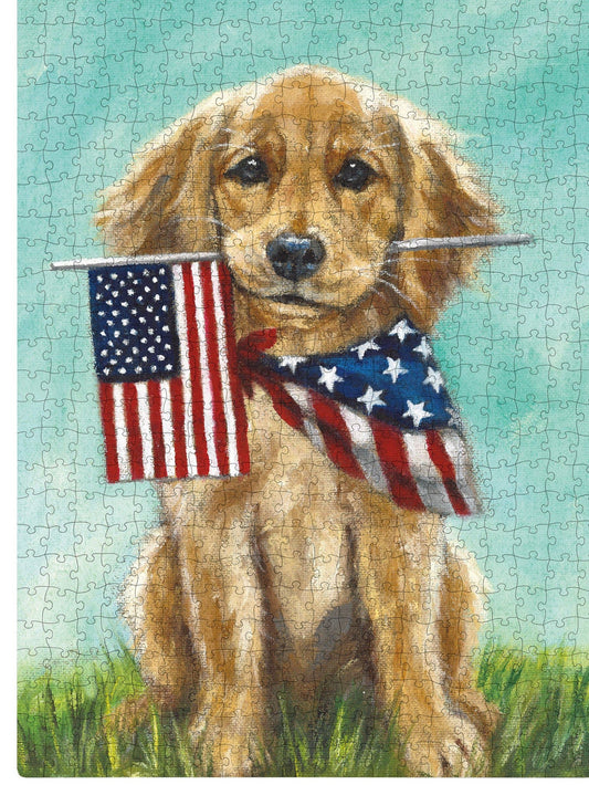 Golden Puppy Puzzle