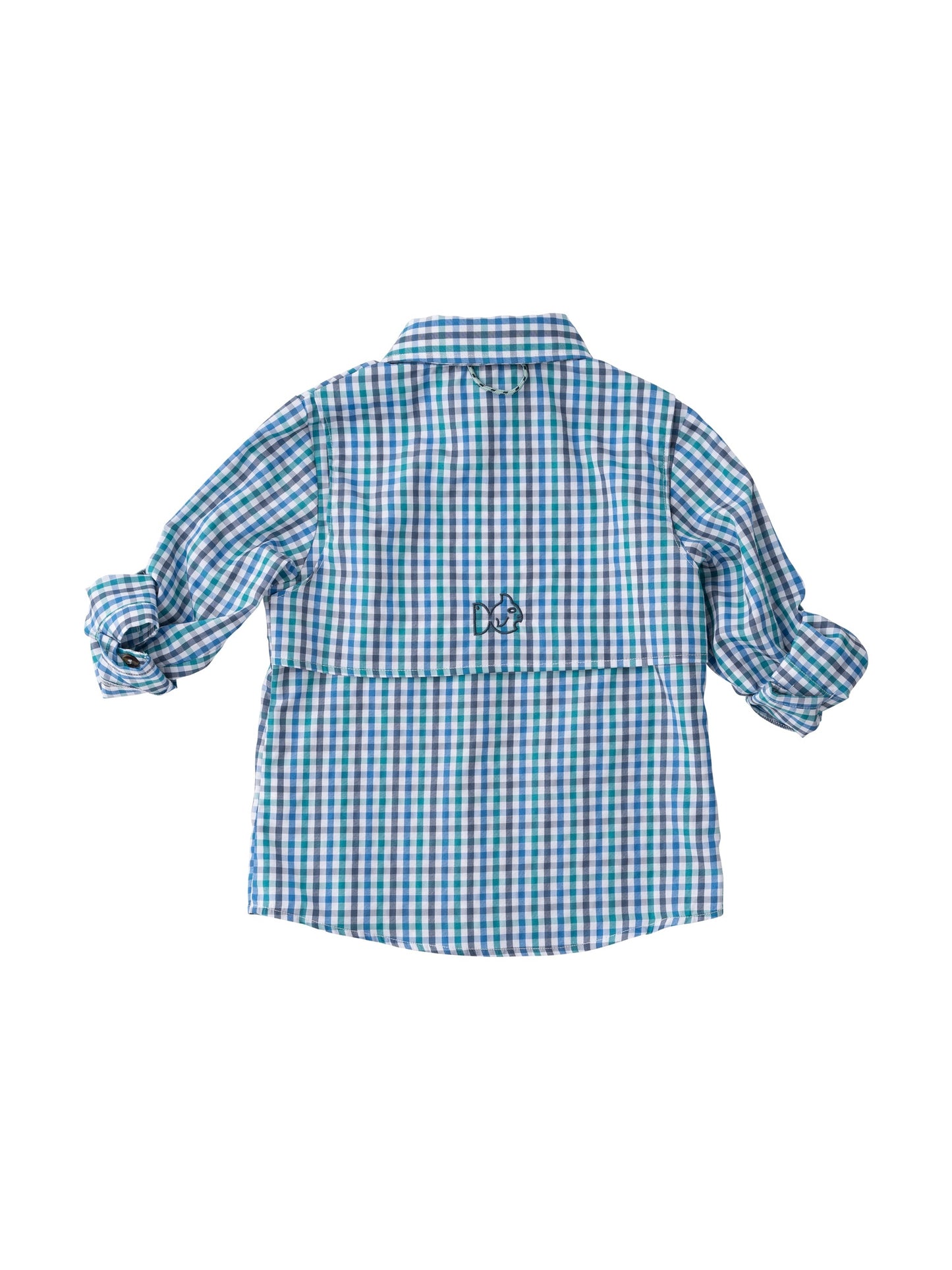 Founders fishing shirt -Adriatic blue