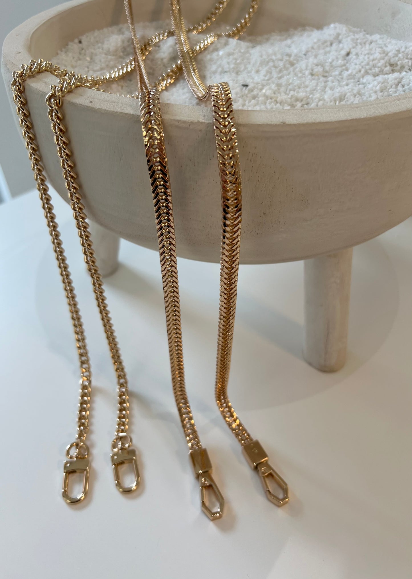 Gold purse chain