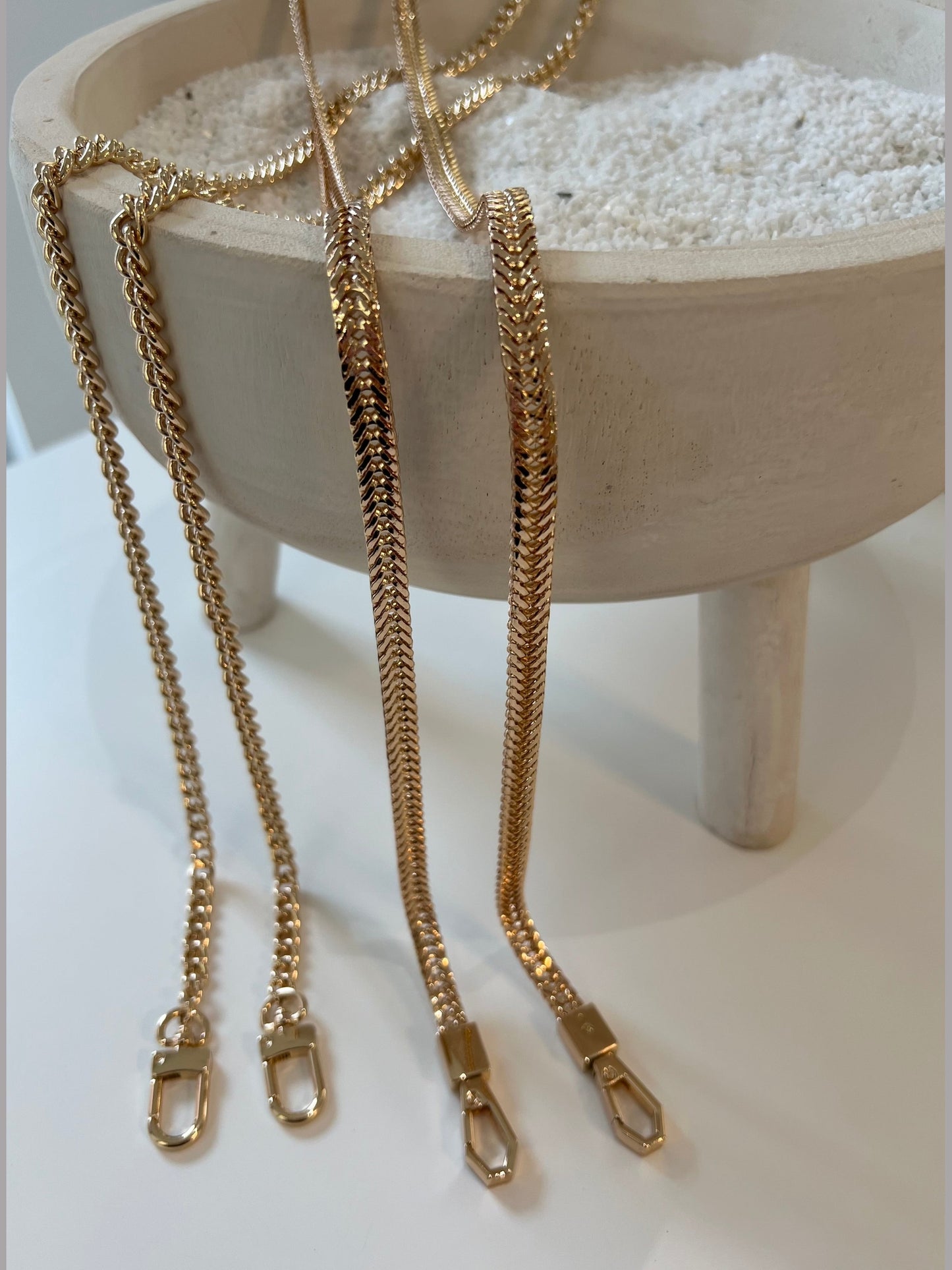 Gold purse chain