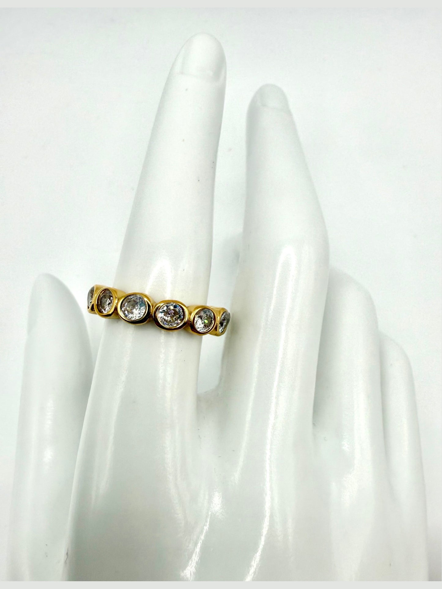 Bubble Diamond Ring