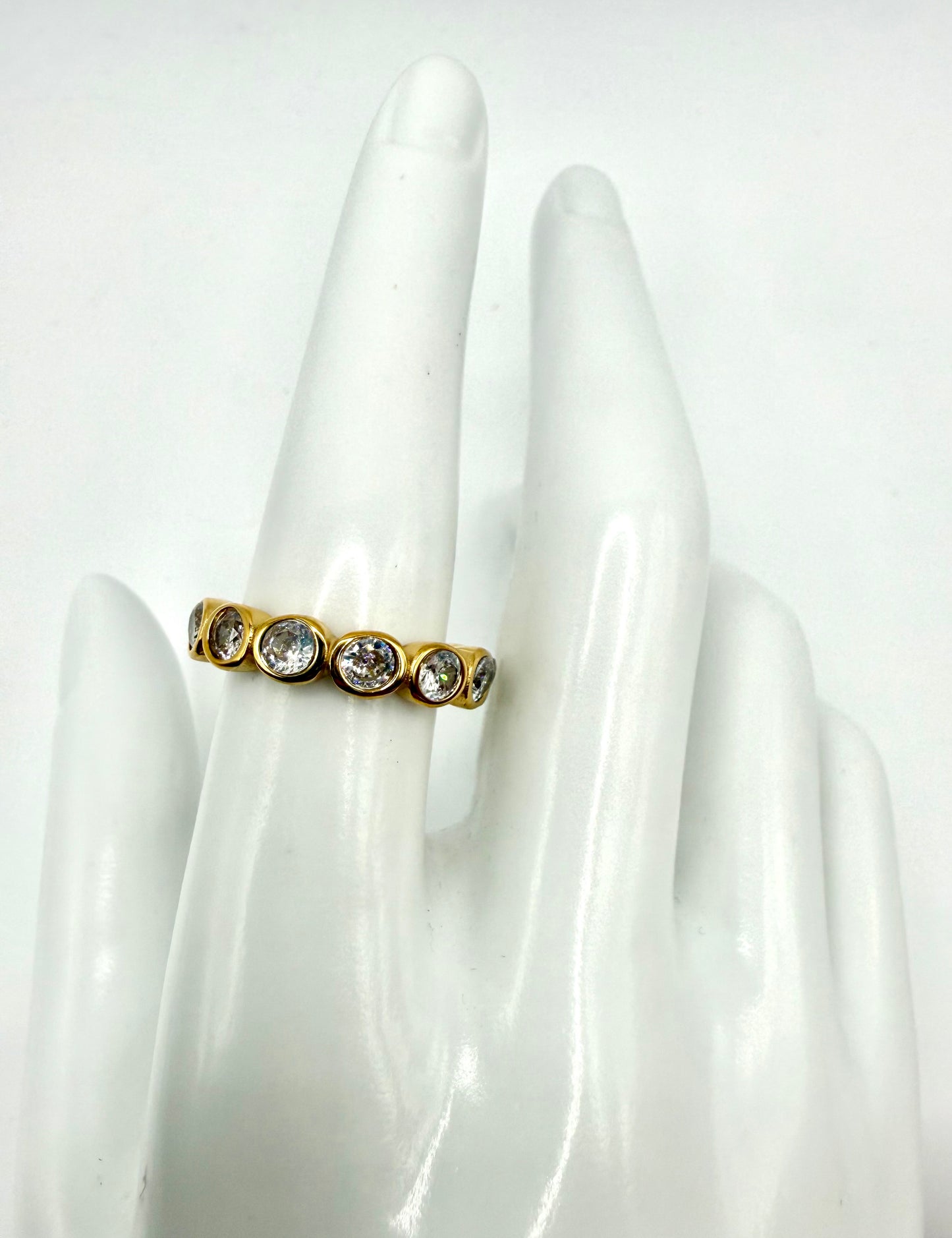 Bubble Diamond Ring