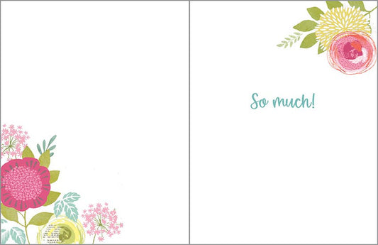 Love Greeting Card - Suzanne Flowers