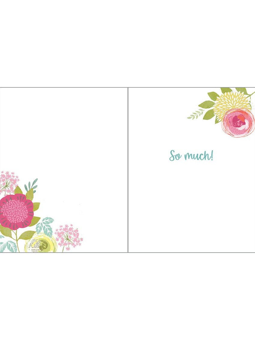 Love Greeting Card - Suzanne Flowers