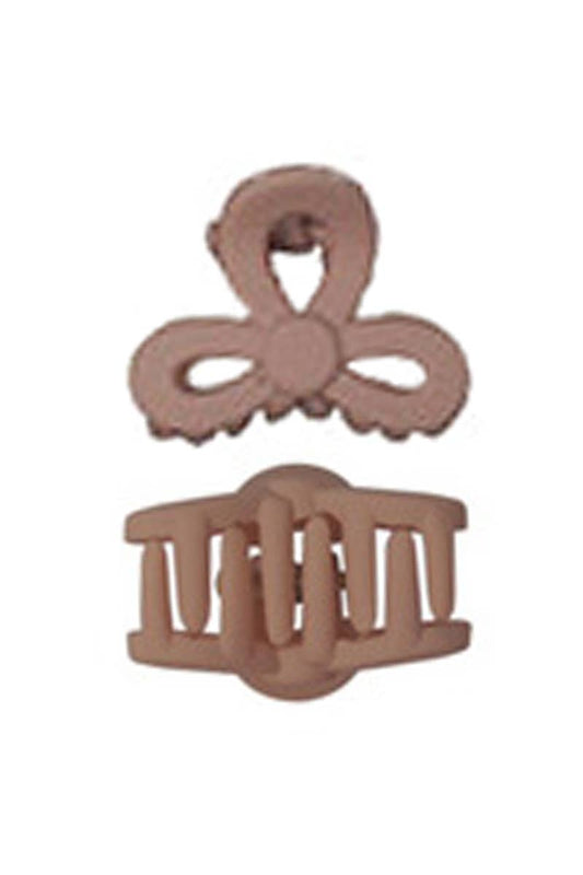 Mini Matte Tri-Loop Clip Hair Claw