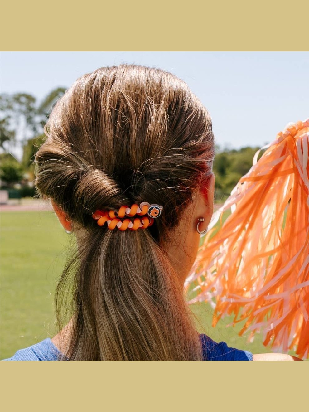 Spiral Hair Coils | Large | War Eagle! Hair Ties