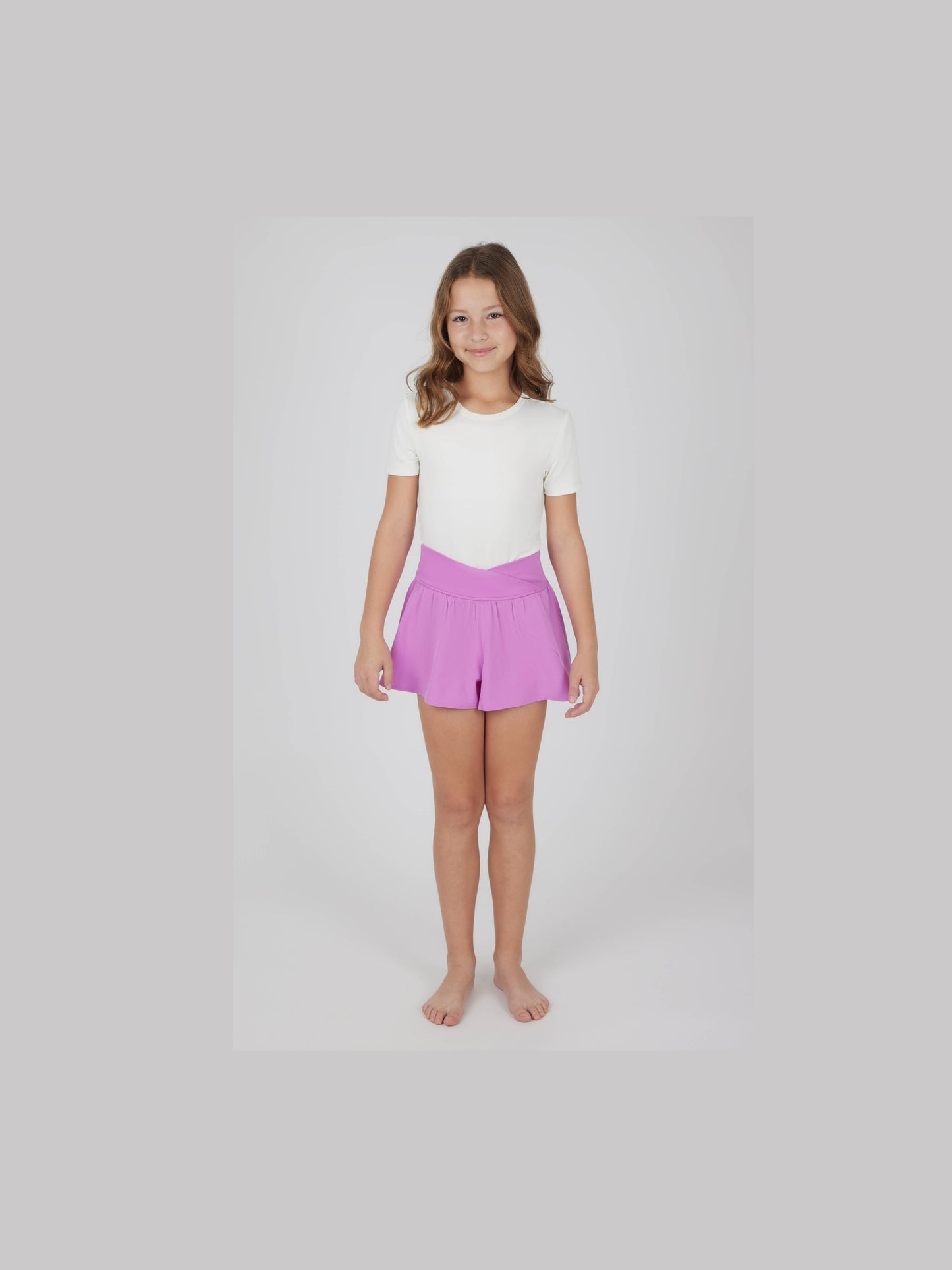 Girls Crossover Hybrid Short