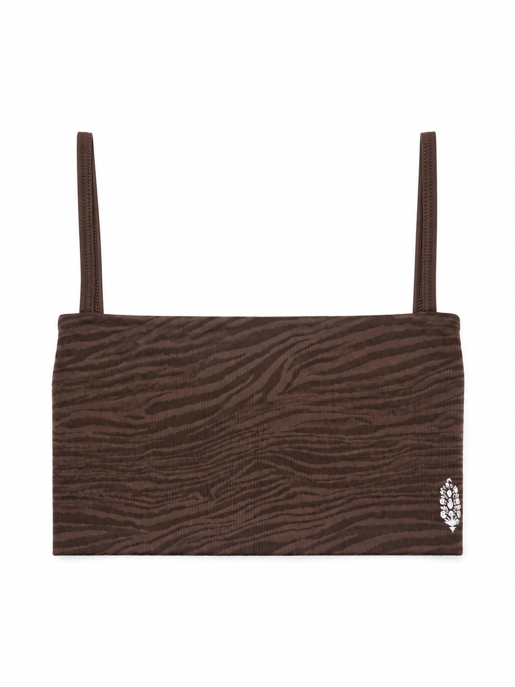 Tighten Up Reversible Bra - Chocolate Zebra