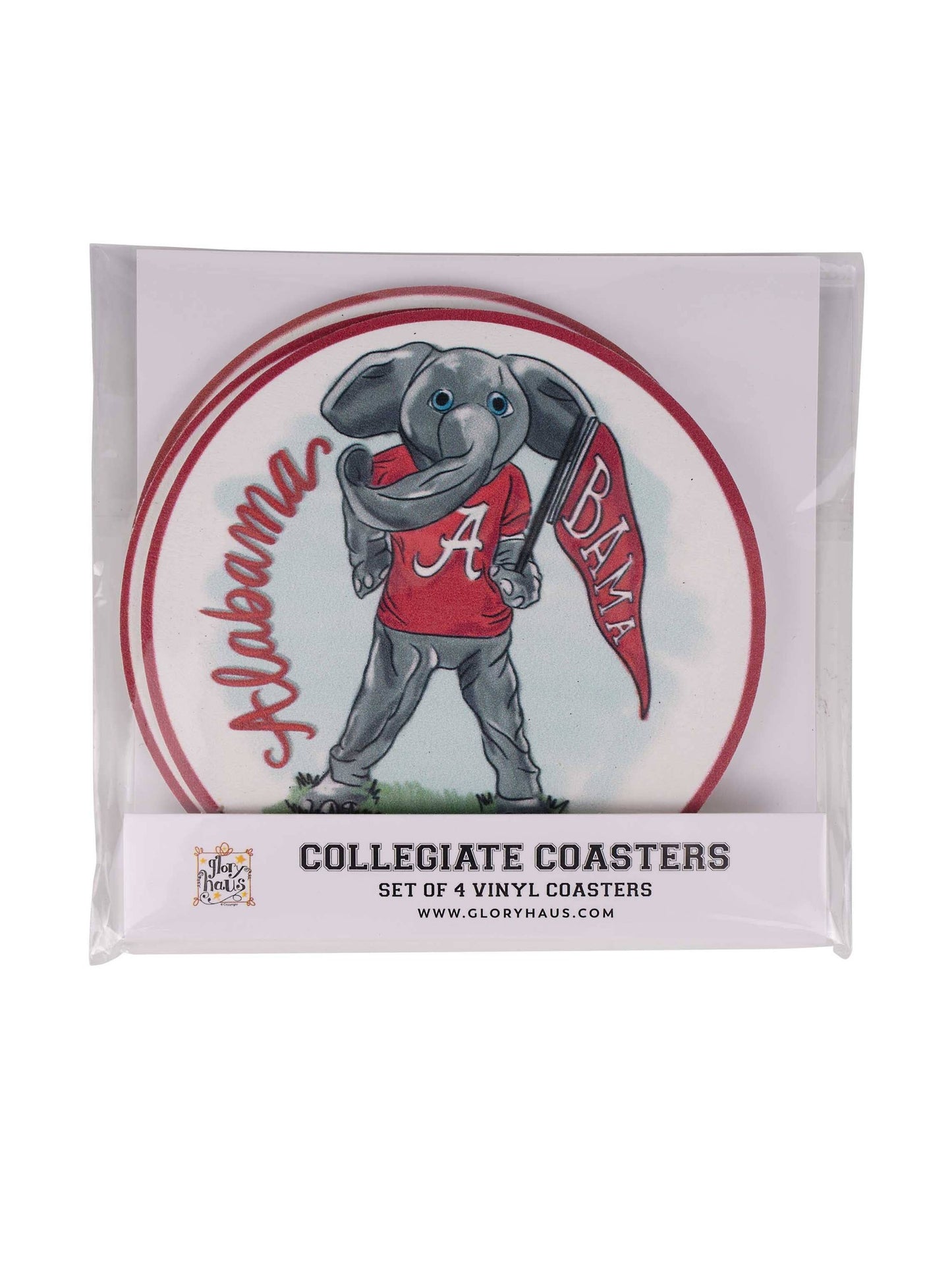 Alabama Mascot Coaster Set/4