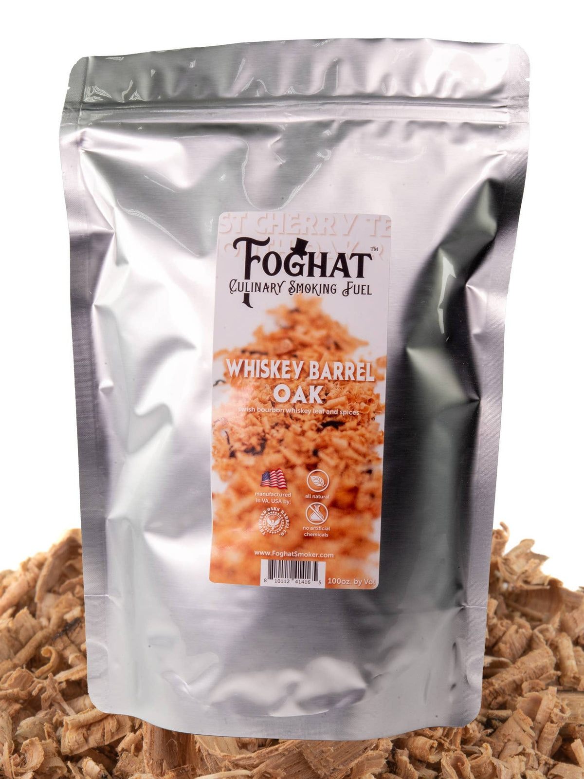 Whiskey Barrel Oak - Foghat Culinary Smoking Fuel