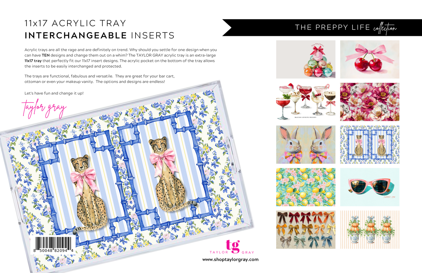 11x17 THE PREPPY LIFE insert set of 10