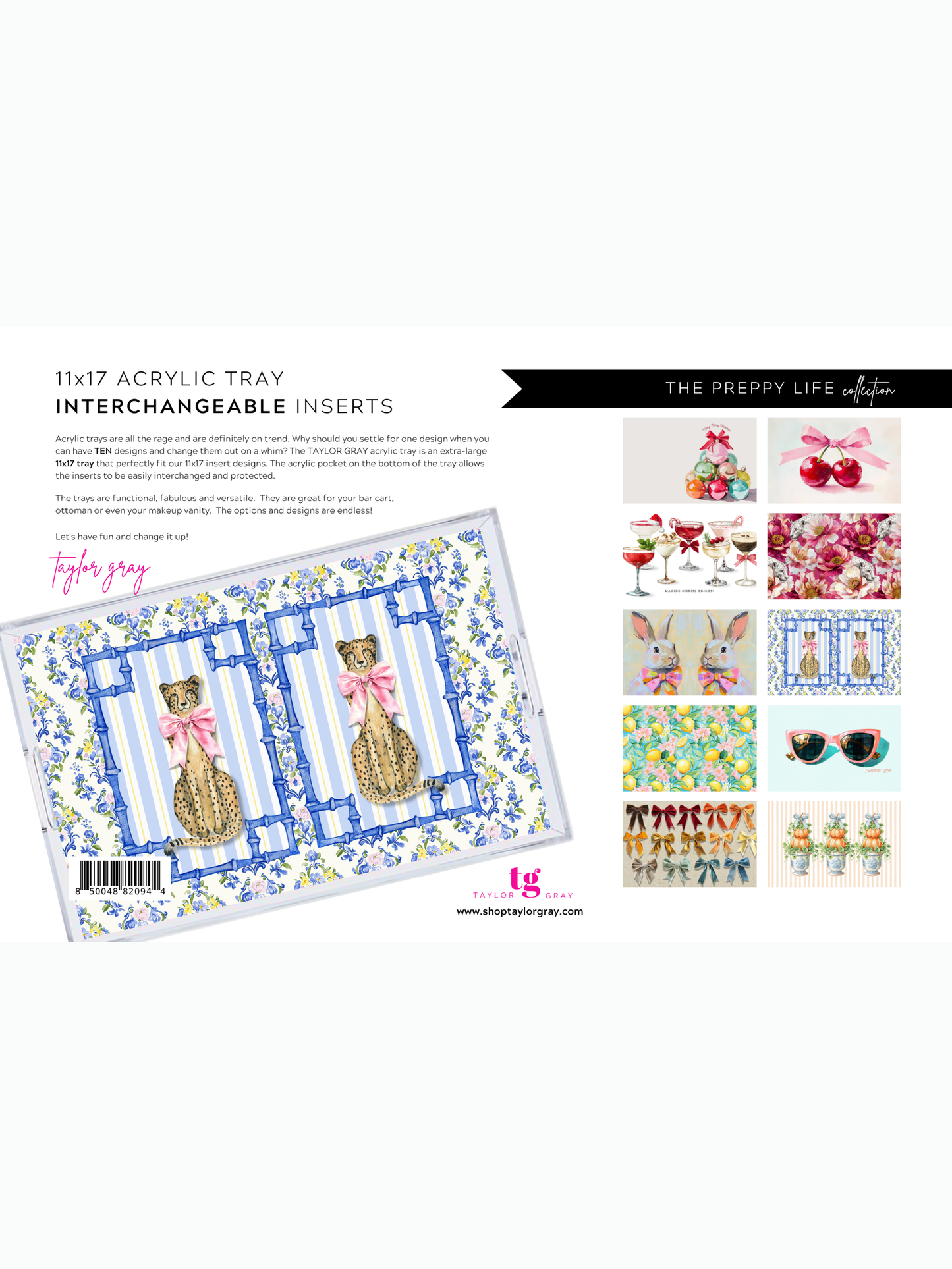 11x17 THE PREPPY LIFE insert set of 10