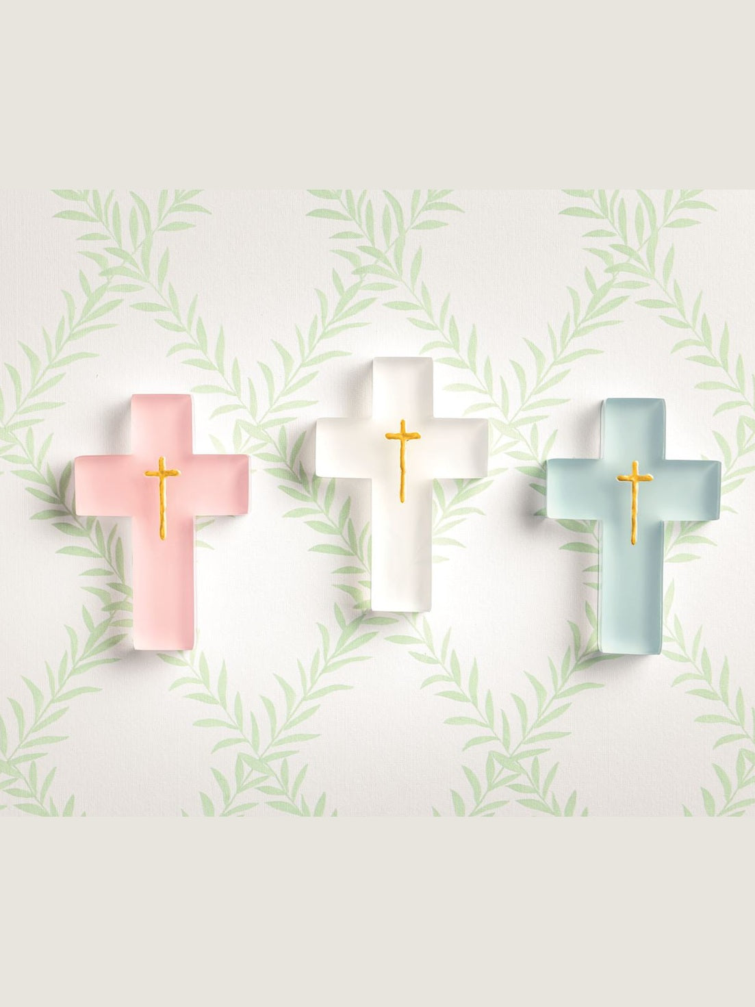 Painted Resin Cross