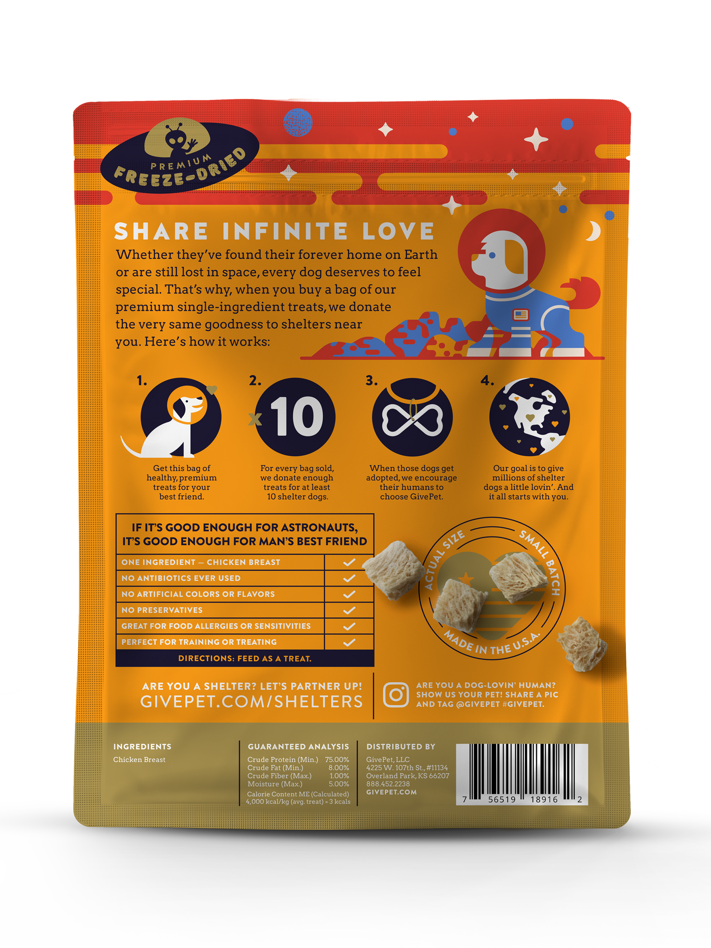 GivePet Mars Rover Dog Treats
