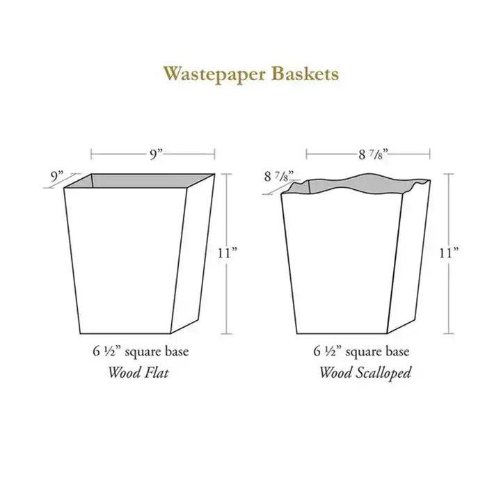 WB1201 - Sage Provincial Wastepaper Basket