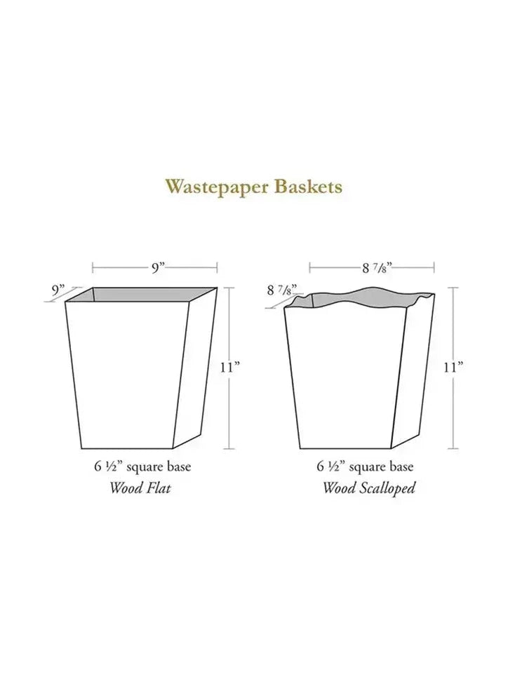 WB1201 - Sage Provincial Wastepaper Basket