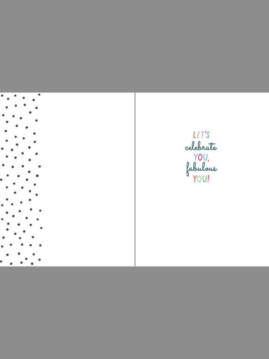 Birthday Greeting Card - Polka Dot Birthday