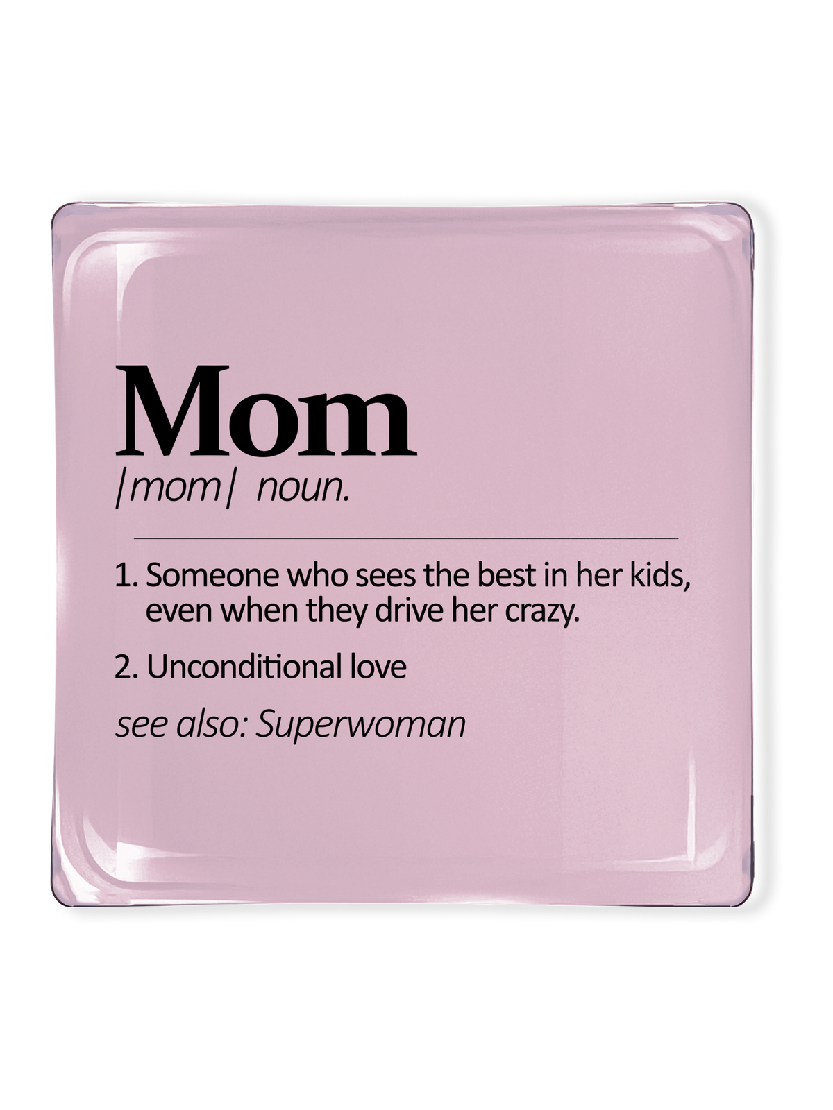 Glass Tray- Mom